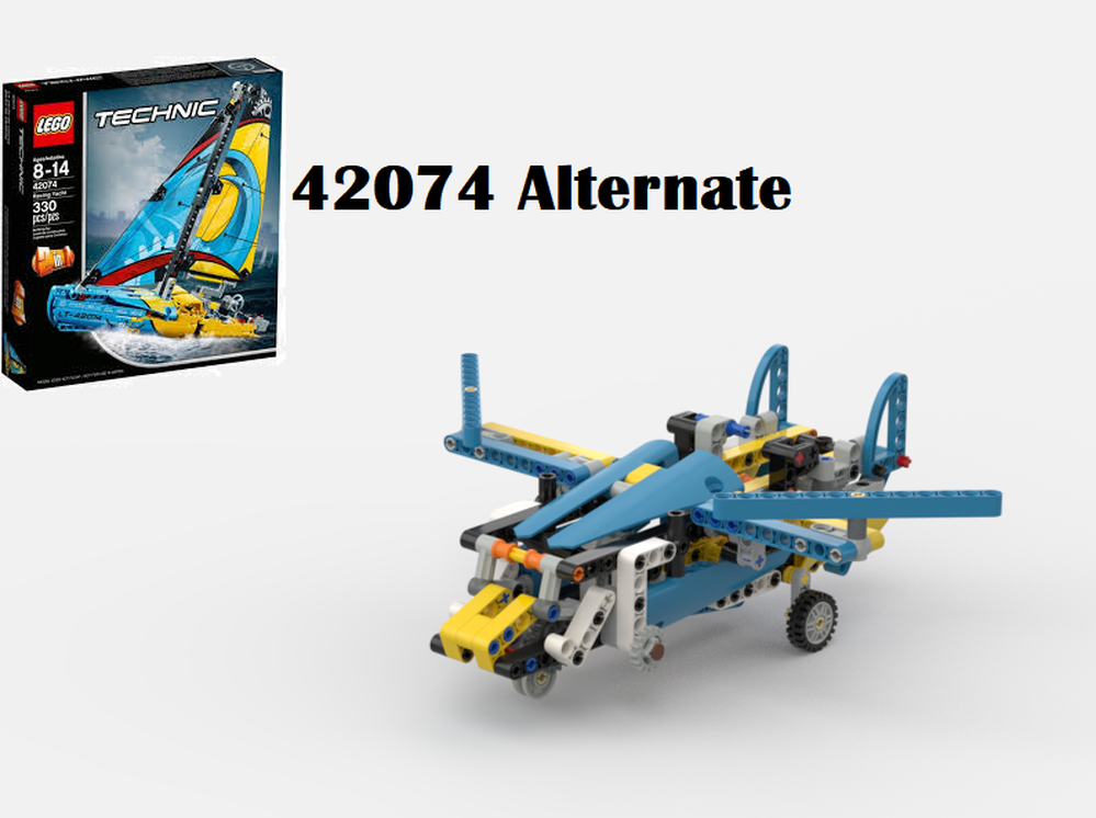 Lego 42074 VTOL aircraft