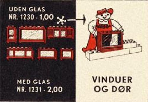 Lego Windows and Door without Glass