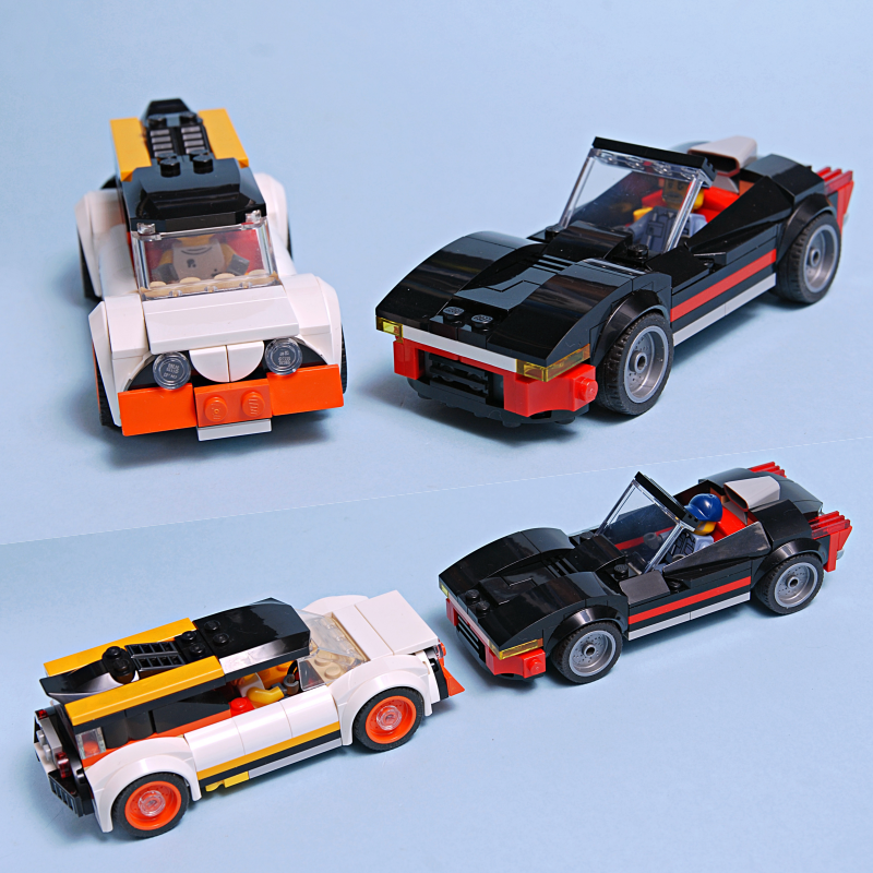 Lego 60472 Black & White Cars