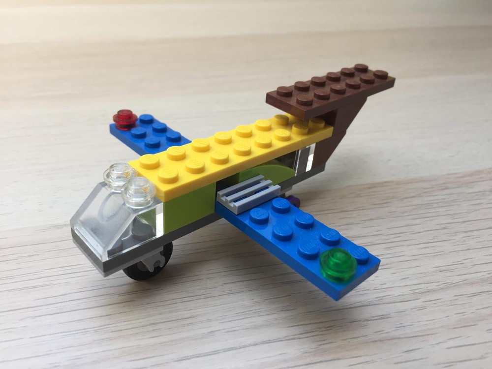 Lego Colorful Airplane