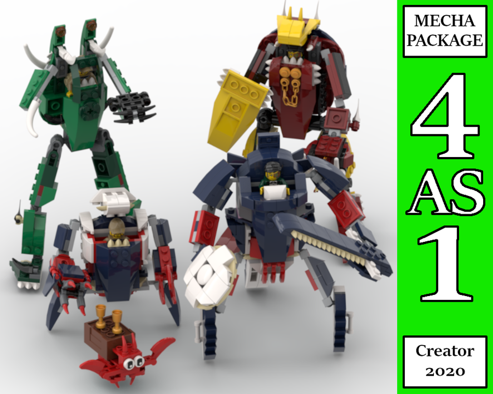 Lego Mecha Theme Package (Creator 2020)