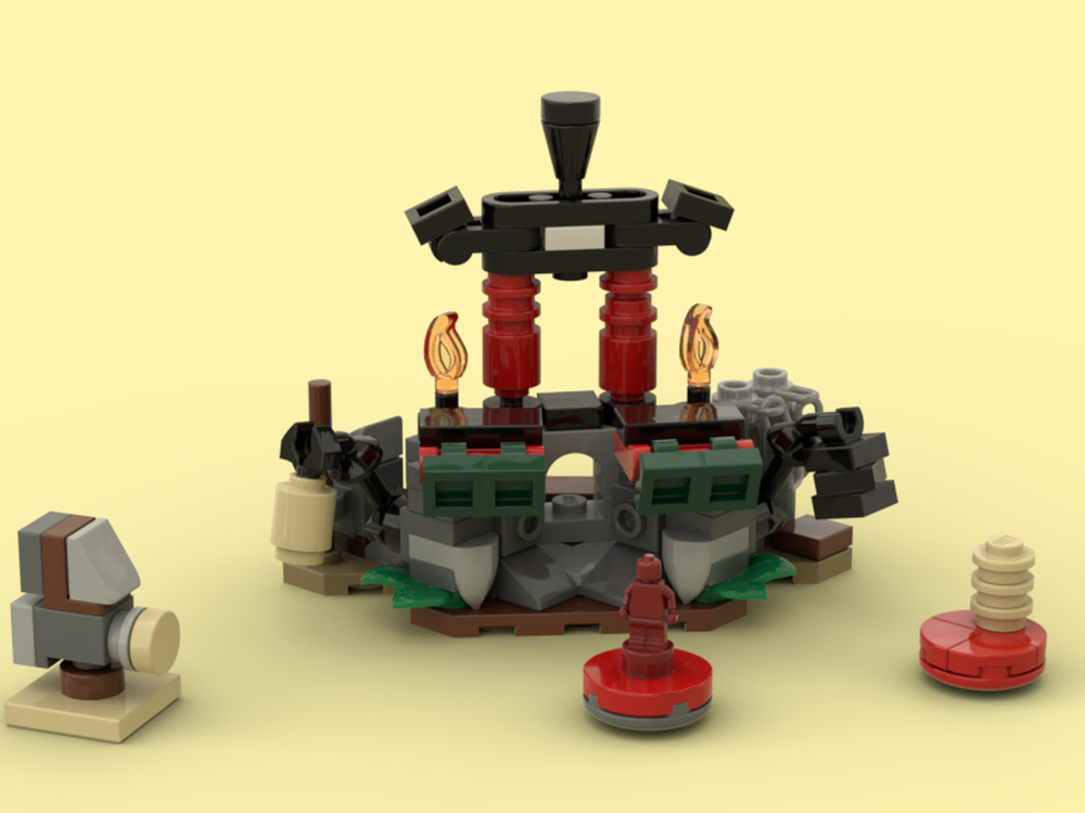 Lego Micro Ninjago Mountain Shrine