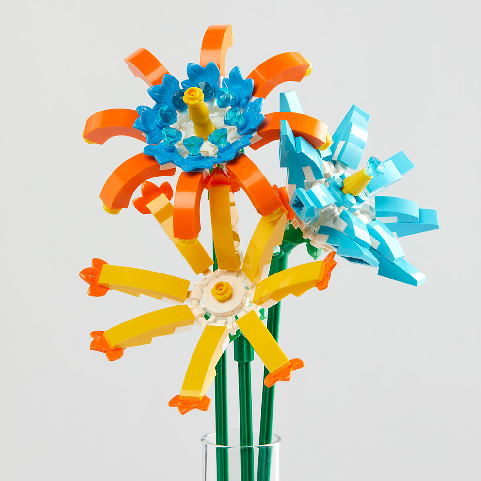 Lego Blue Diamonds Flower Pack