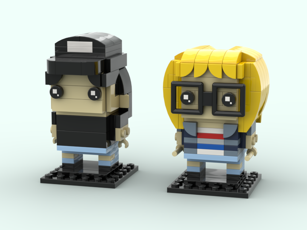 Lego Wayne's World Brickheadz