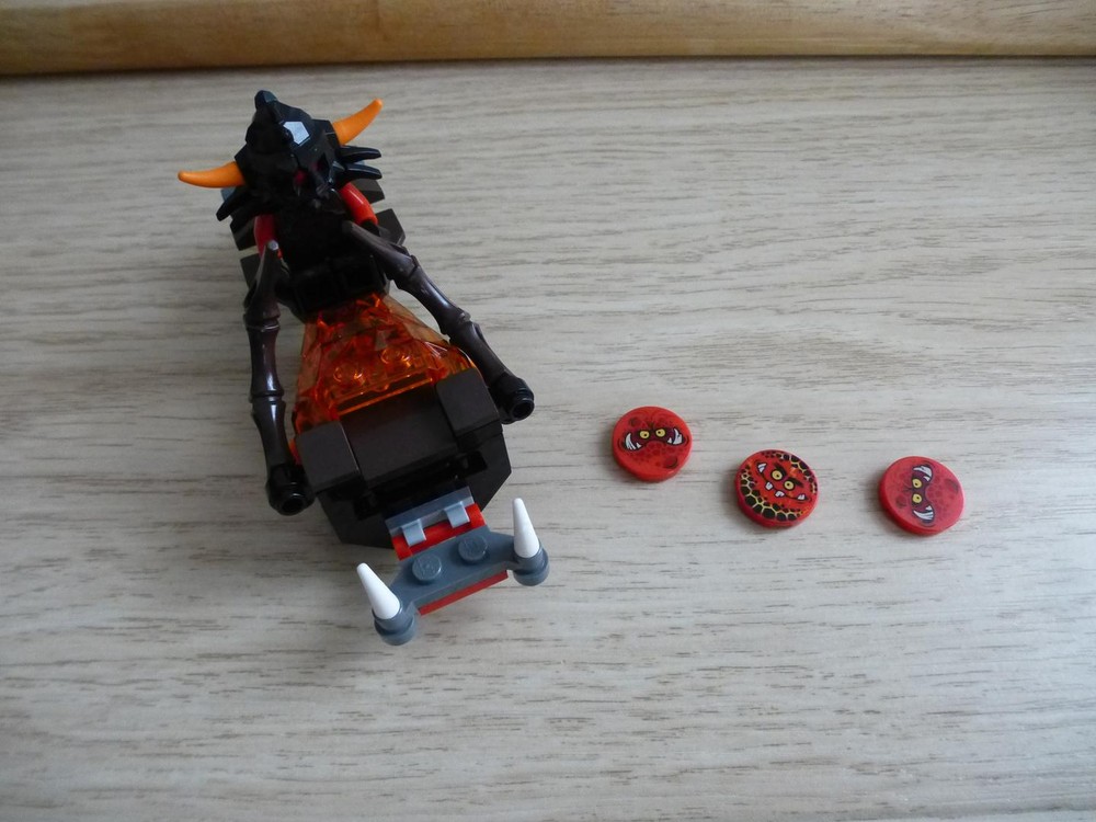 Lego Jestra's servant lava vehicle