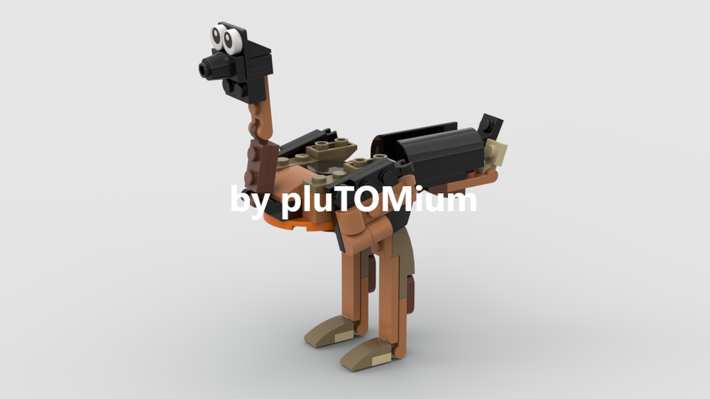 Lego Ostrich (LEGO 30578 Alternate)