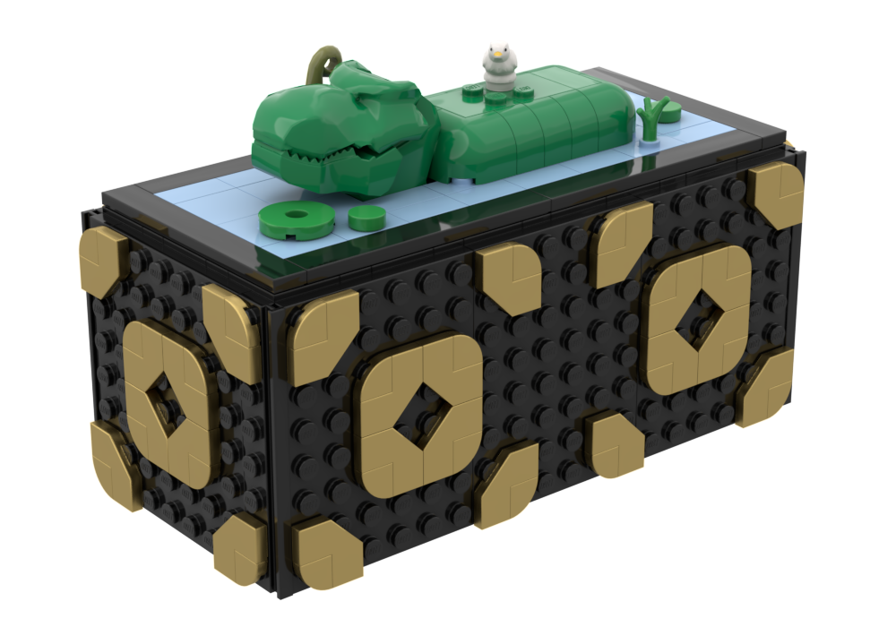Lego Exotic Green Hippo