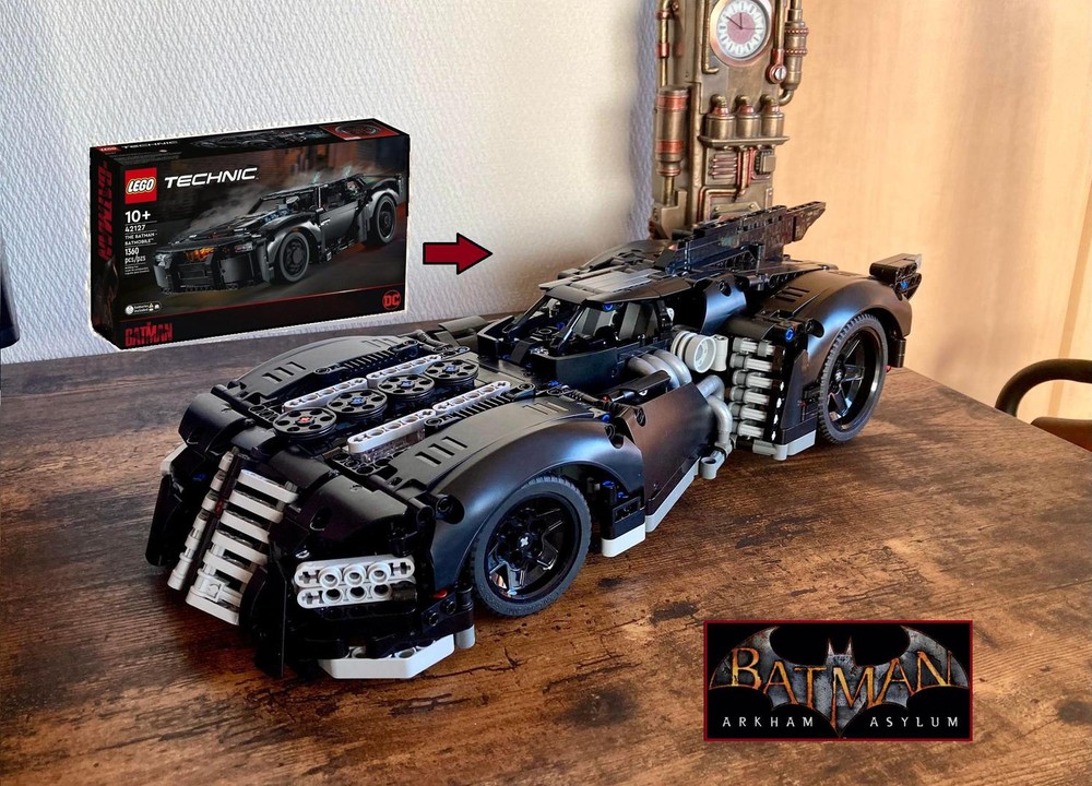 Lego Arkham Asylum Batmobile