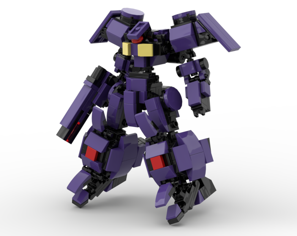 Lego Mecha Robot Steel Purple