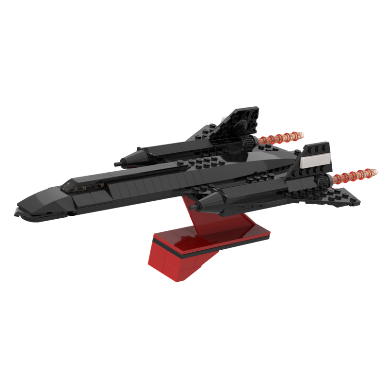 Lego Sr-71 Blackbird 1:110 Scale Fixed