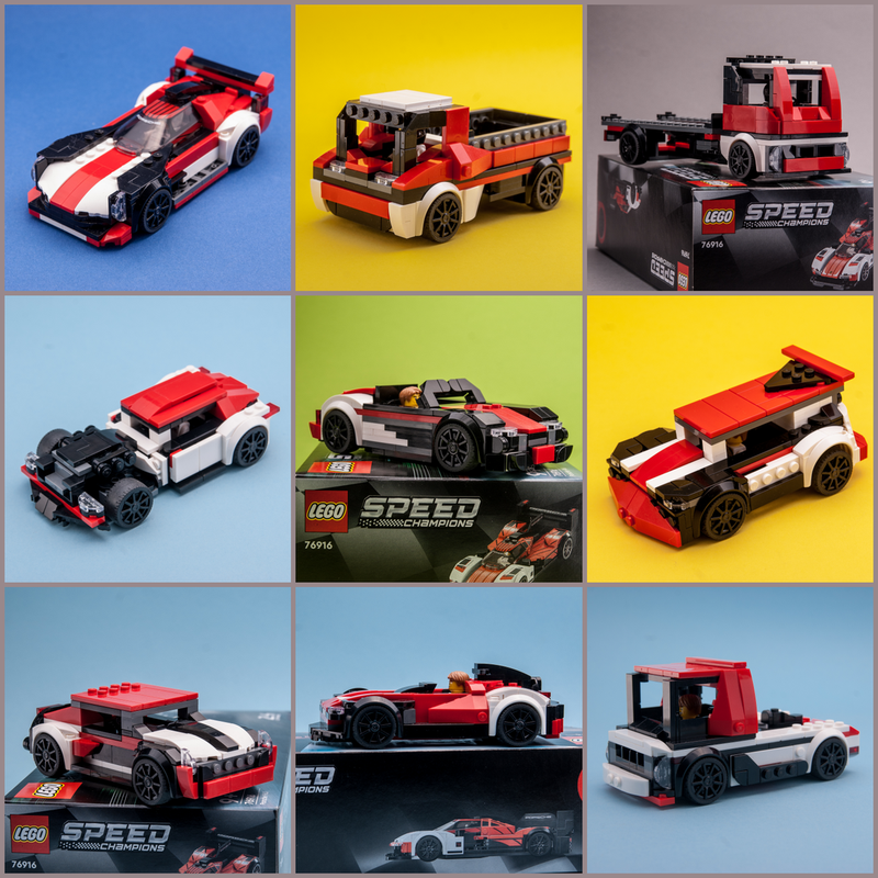 Lego 76916 Custom Rebuild Models