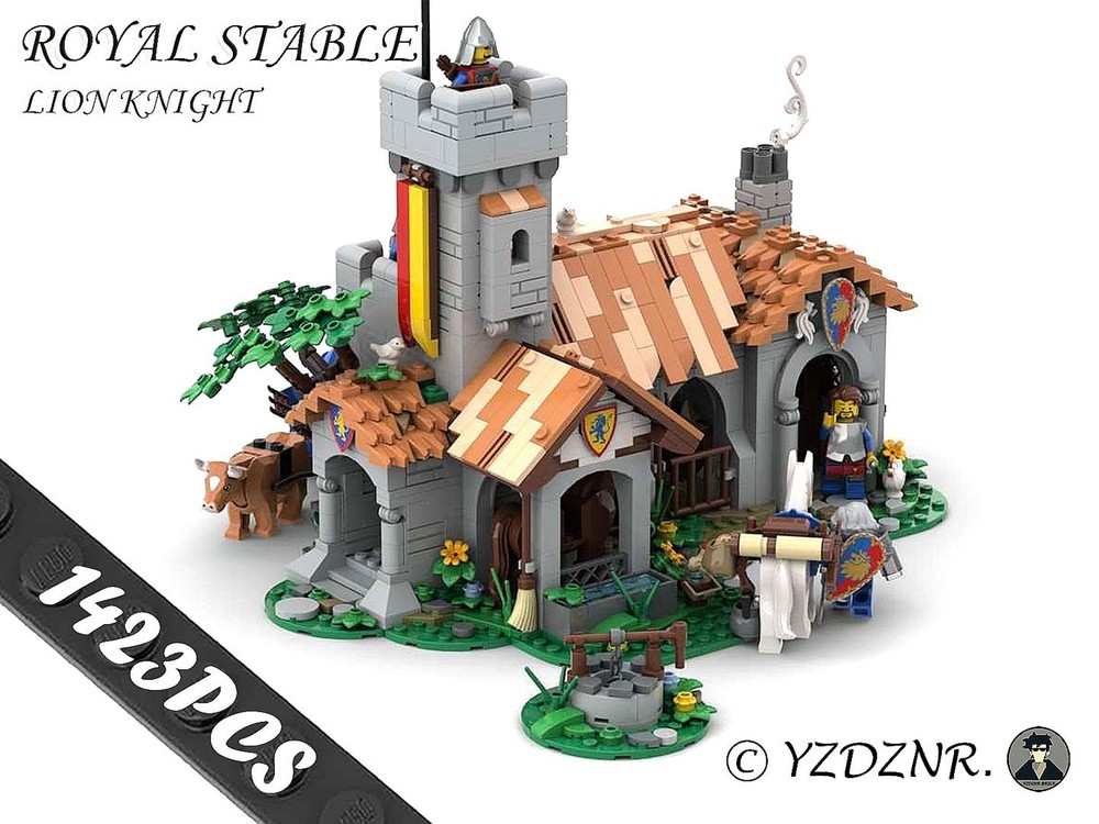 Lego Lion Knight Royal Stable
