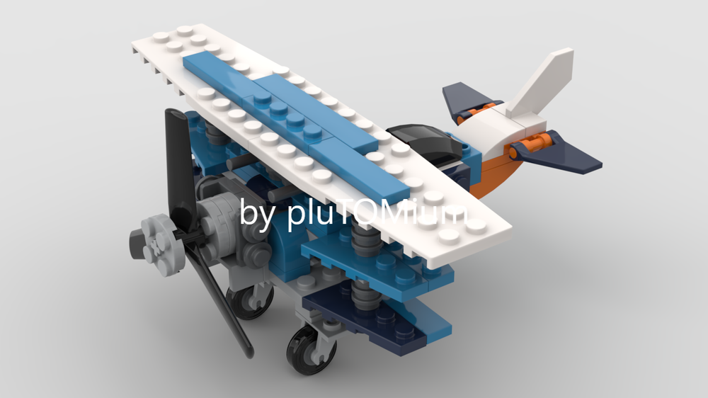 Lego Blue Baron Triplane (LEGO 31099 Alternate)