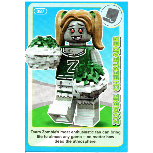 Lego Trading Card, Create the World Incredible Inventions - Zombie Cheerleader / [No Color/Any Color]