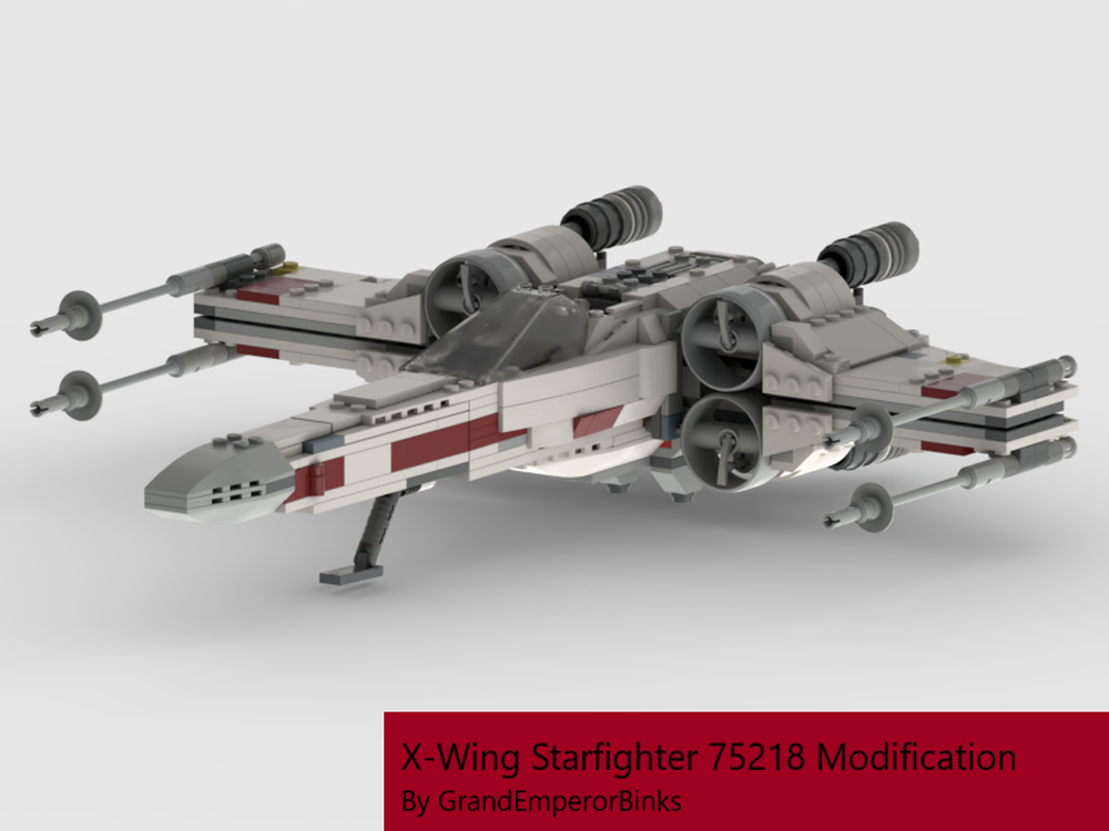 Lego Modified 75218 X-Wing
