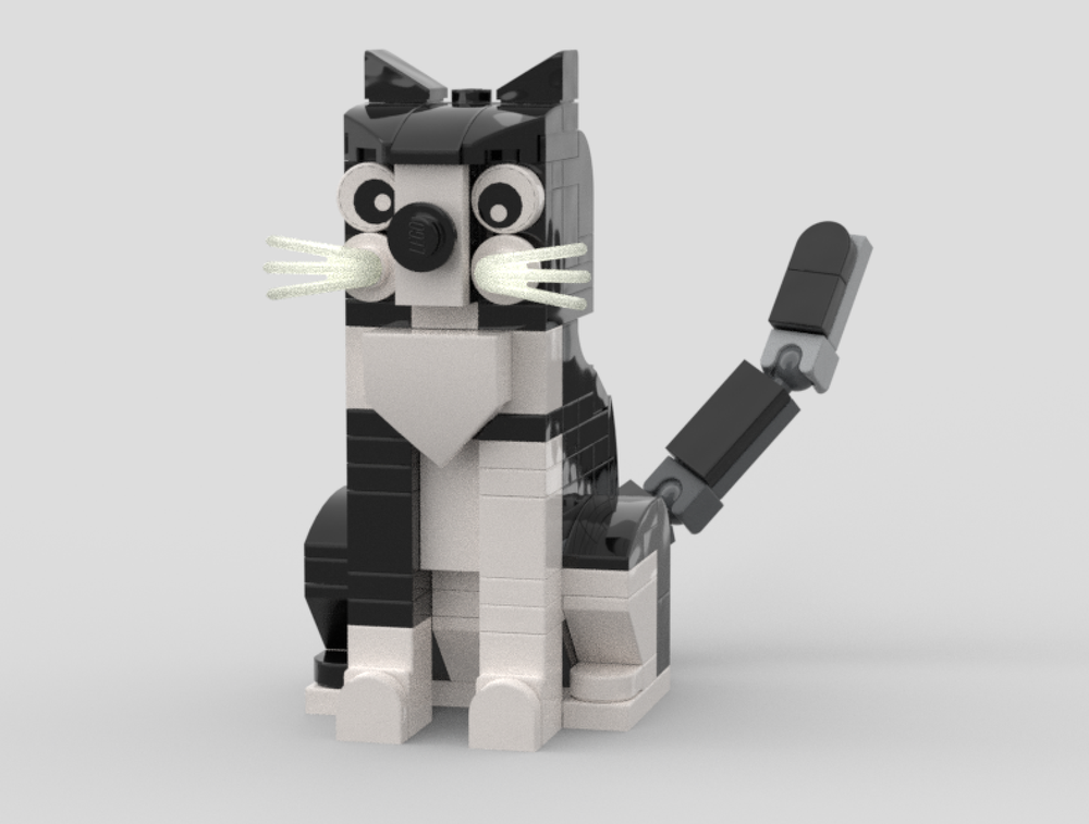 Lego Tuxedo Cat