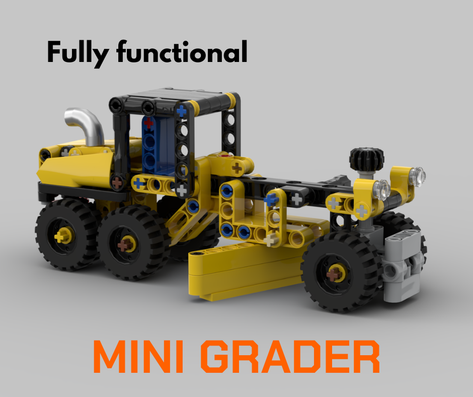Lego Mini Road Grader