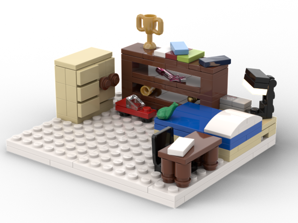 Lego Child's Bedroom for Modular House