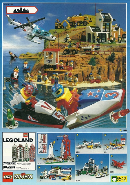 Lego 1996 Mini Town Brazilian (4.103.819-BZ)