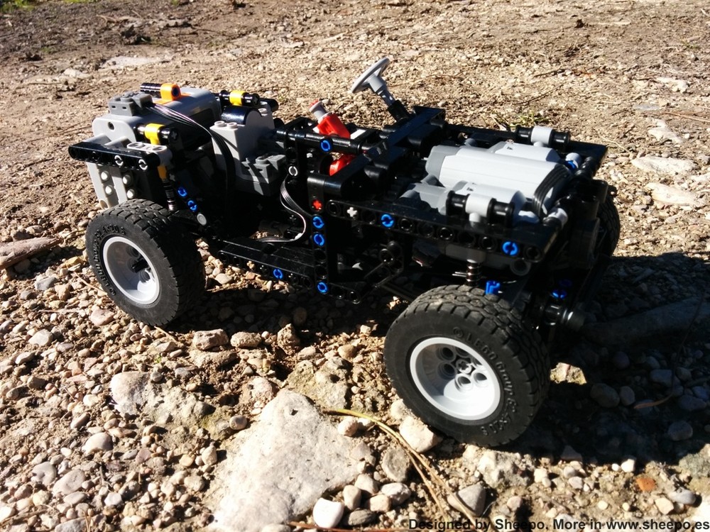 Lego Modular All Terrain RC Chassis (MAP)
