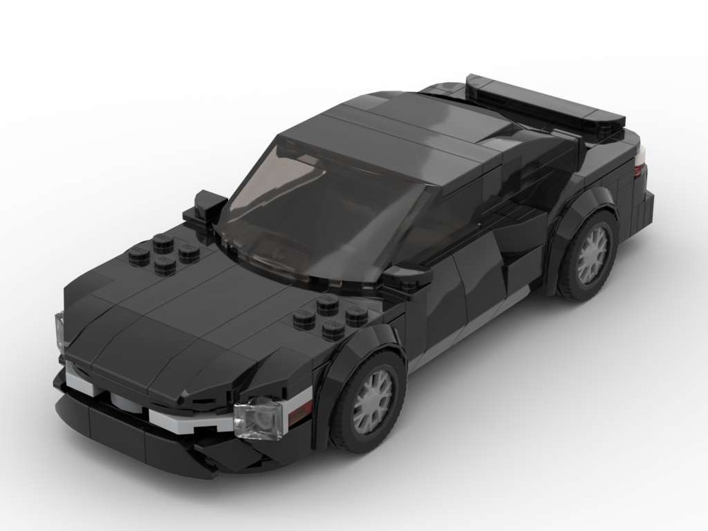 Lego Toy Camry - Black - 8 Stud Speed Champions