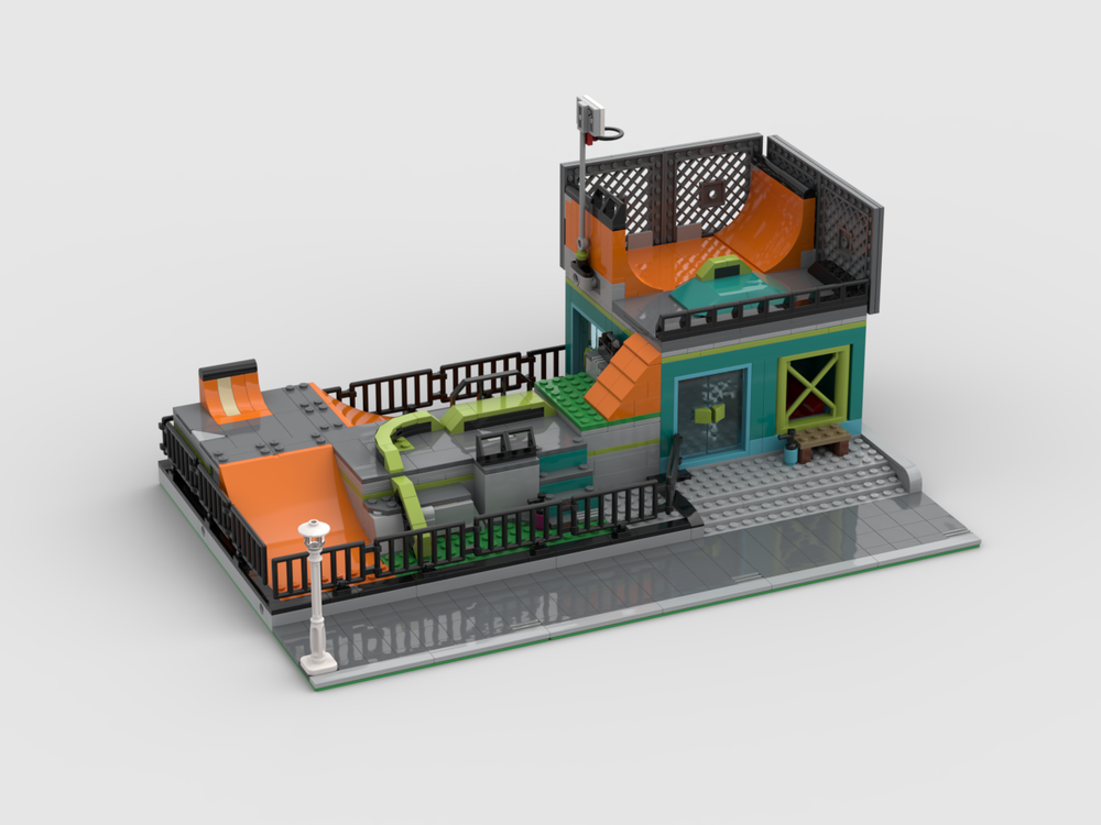 Lego Street Skatepark Modular