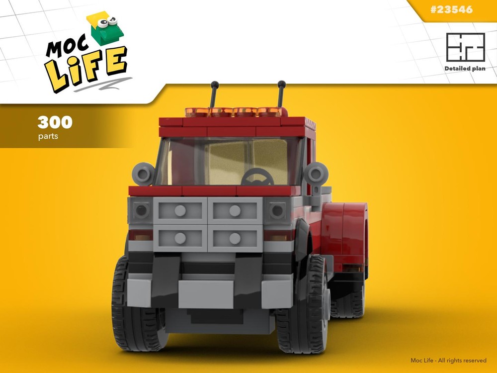 Lego Ram 3500 crew cab dually