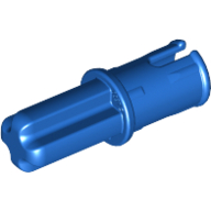 Lego Technic Axle Pin with Friction Ridges Lengthwise / Blue