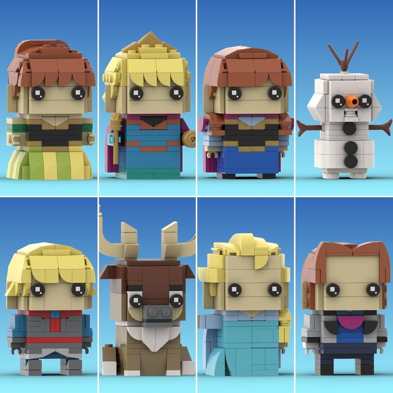Lego "Frozen" Brickheadz Collection