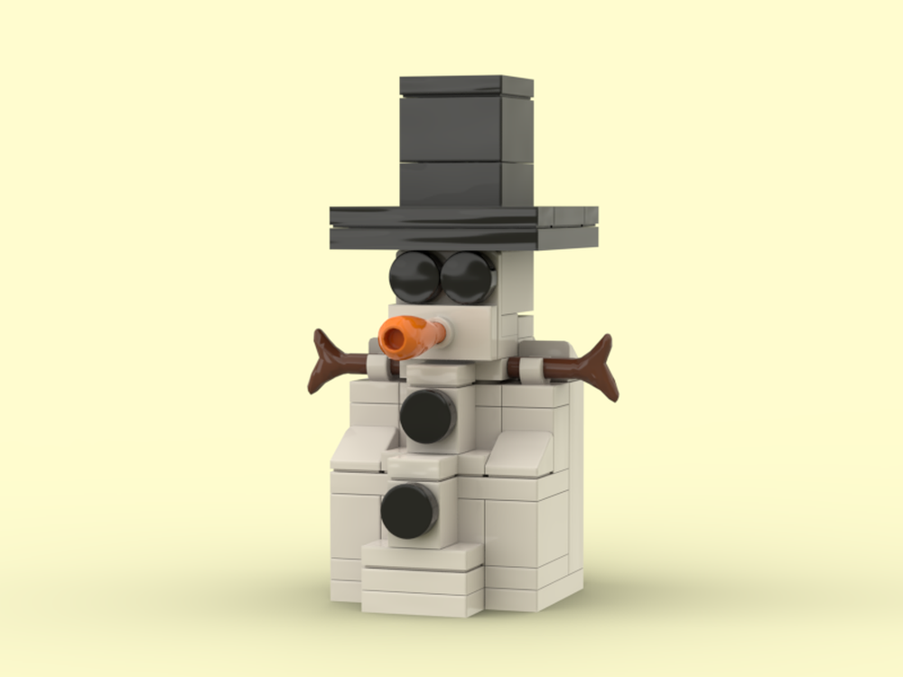 Lego Bulky Snowman!