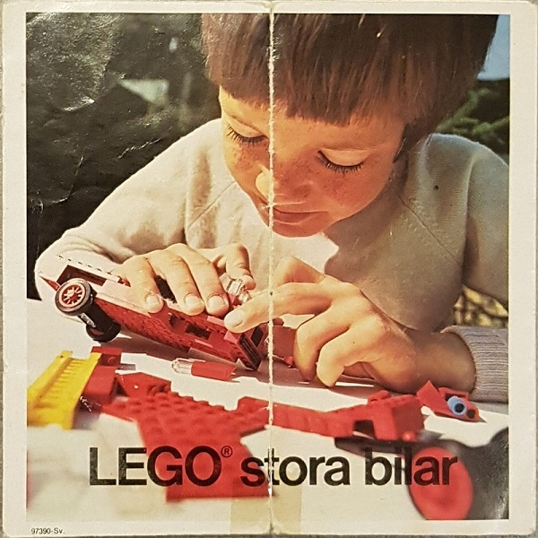 Lego 1972 Medium Swedish - LEGO stora bilar (97390-Sv.)
