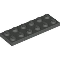 Lego Plate 2 x 6 / Dark Gray