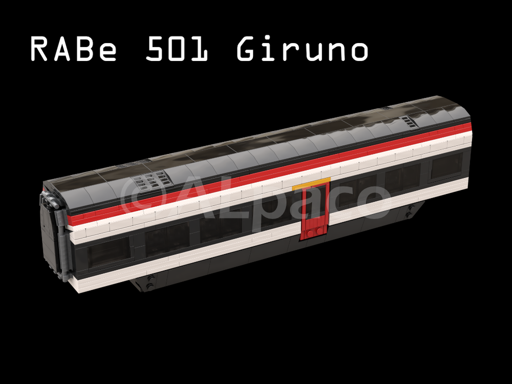 Lego normal wagon RABe 501 Giruno