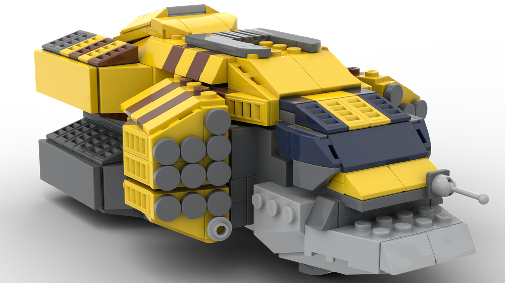 Lego Homeworld - Turanic Raiders - Missile Corvette