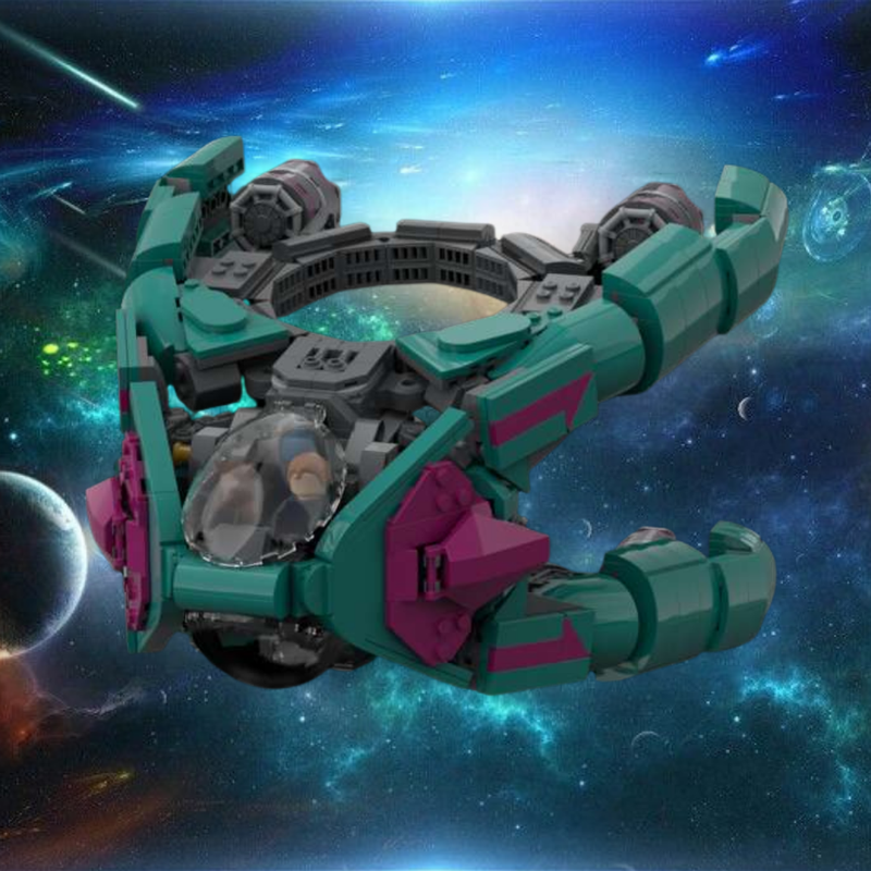Lego 76255 The Guardians' Bowie Modifications