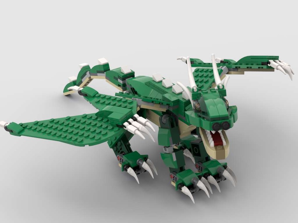 Lego Green Dragon