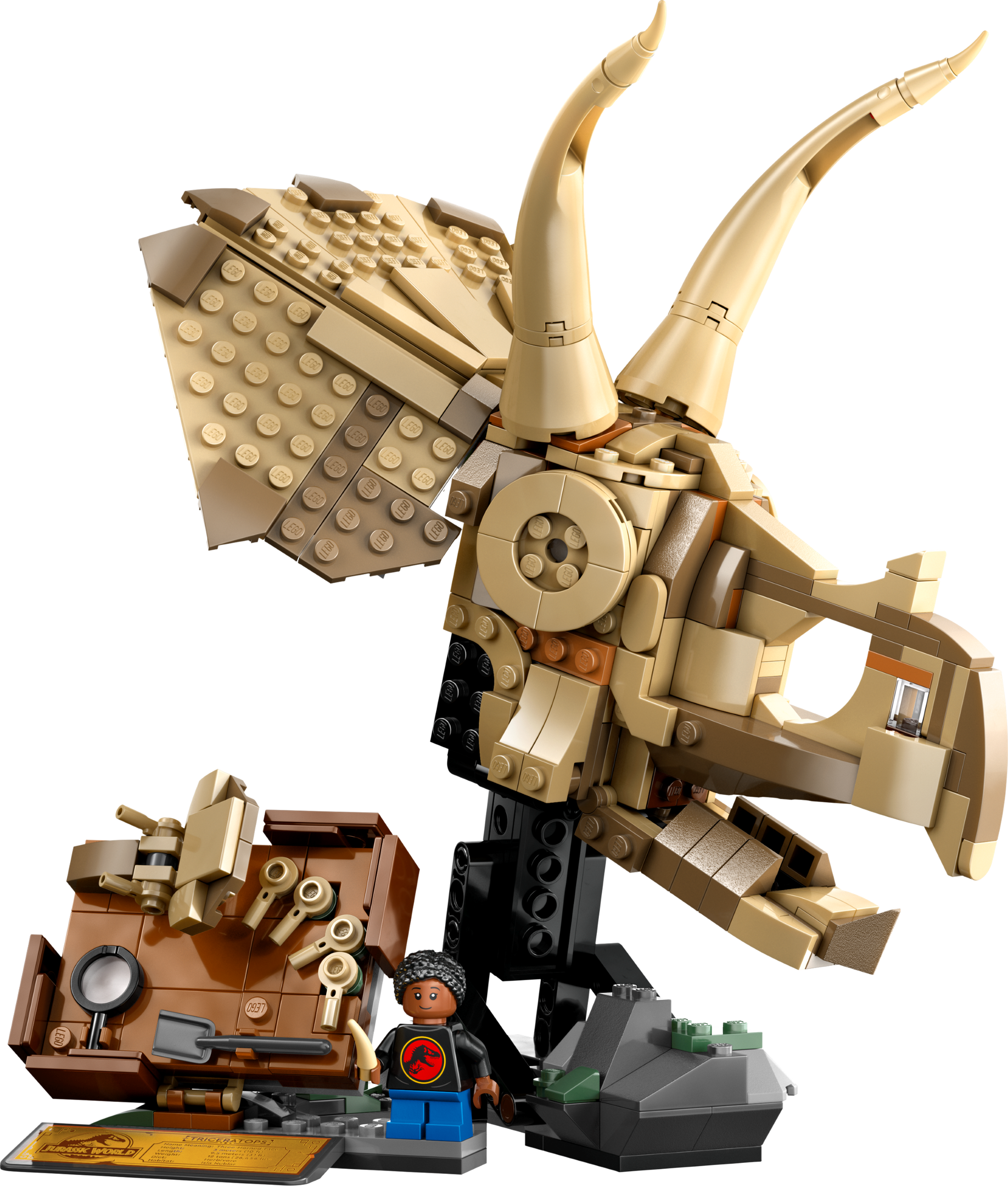 Lego Dinosaur Fossils: Triceratops Skull