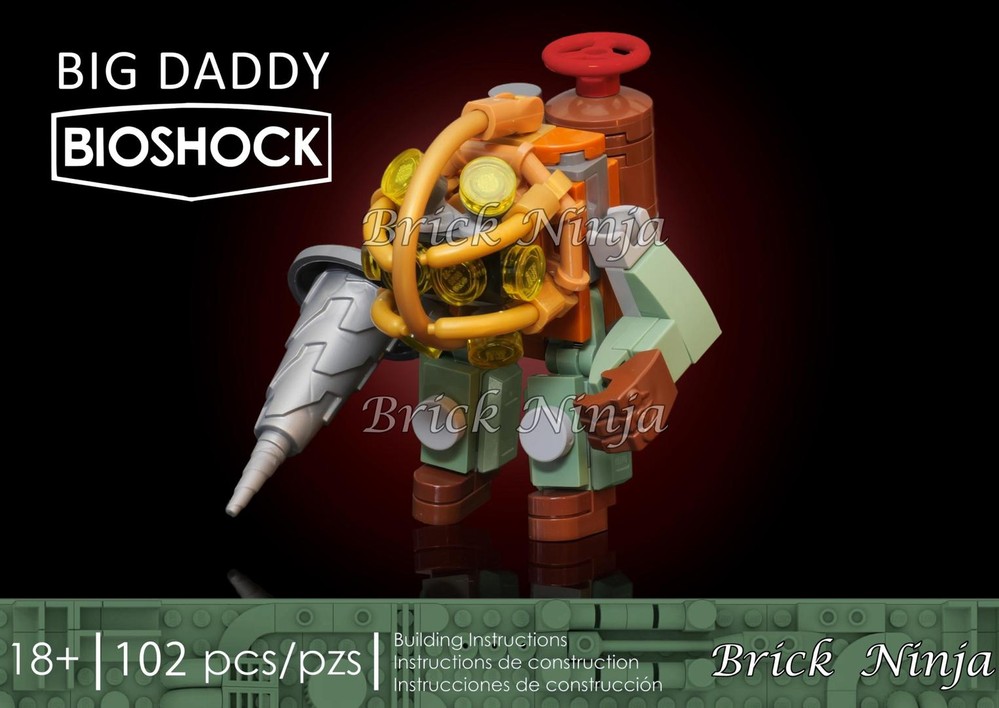 Lego Bioshock Big Daddy