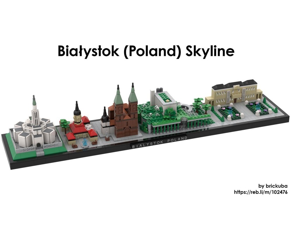 Lego Białystok (Poland) Skyline