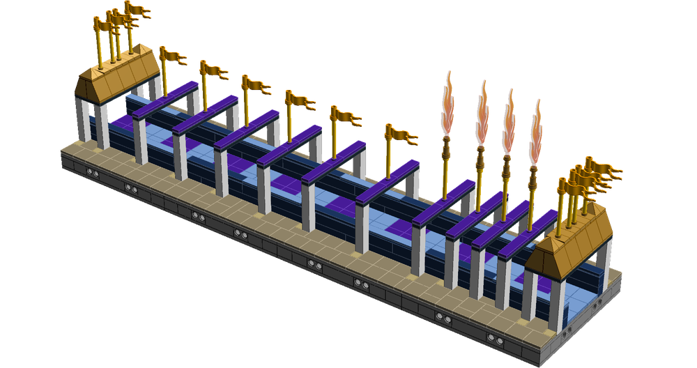 Lego ANCIENT EGYPT PT 14 MENKAURE'S CAUSEWAY