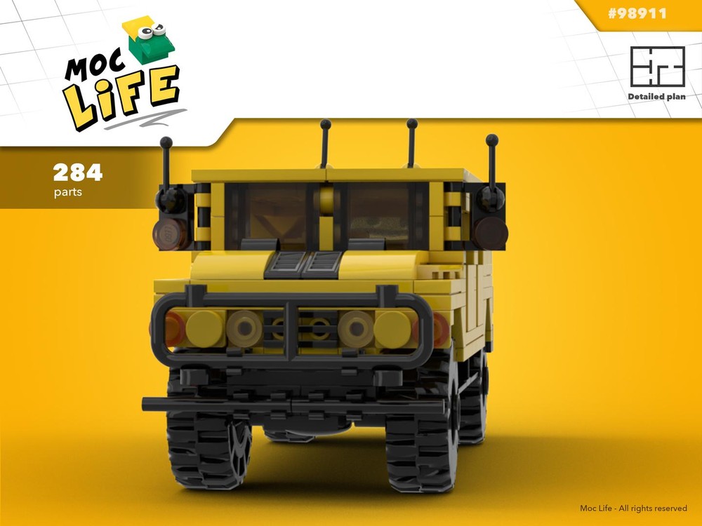 Lego Hummer H1 civil version