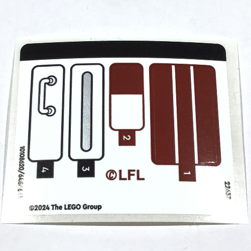 Lego Sticker Sheet for Set 75378-1