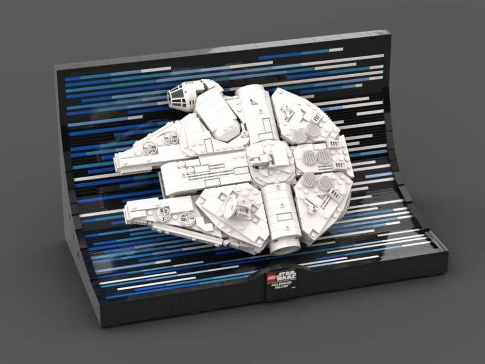 Lego MIDI The Falcon Hyperspace Display