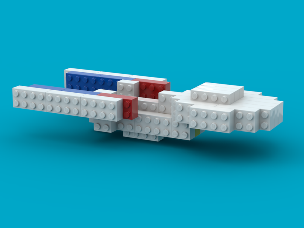 Lego 2x4 Enterprise