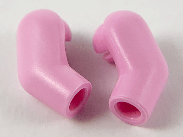 Lego Arm, (Matching Left and Right) Pair / Bright Pink
