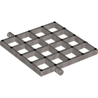Lego Duplo Trap Door Grate 4 x 4 / Pearl Light Gray