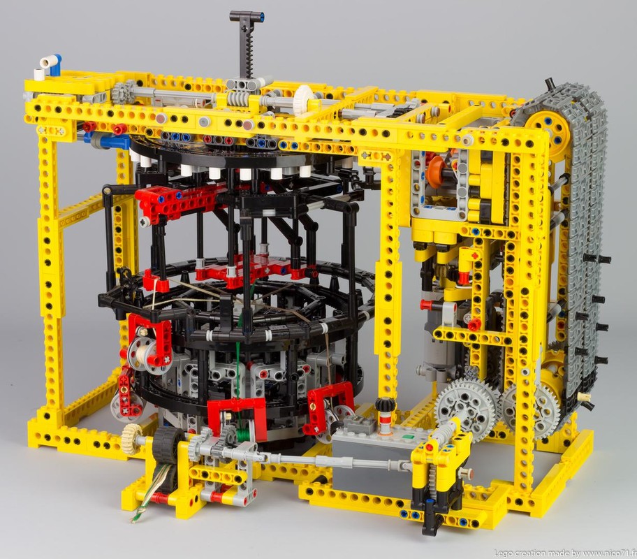 Lego Kumihimo Braiding Machine