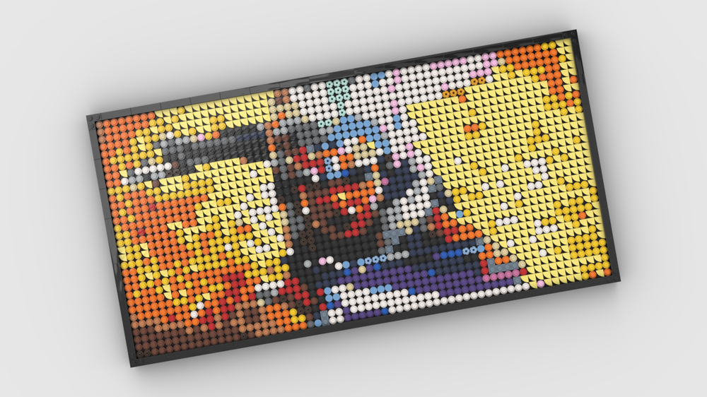 Lego Ahsoka Tano Mosaic