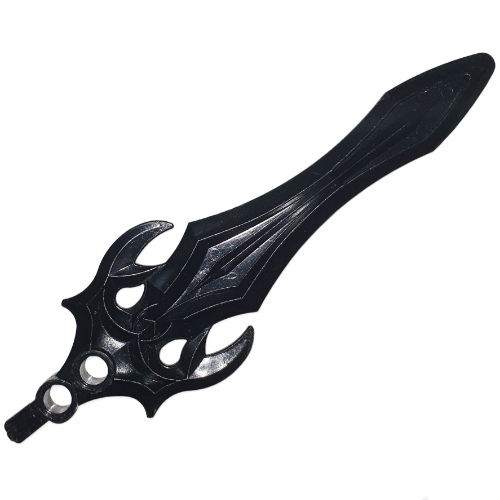 Lego Large Figure Weapon Sword, Vladek, Lord (Series 2) / Black