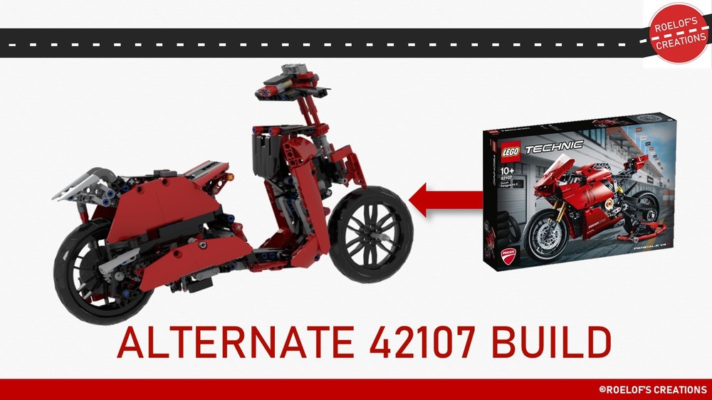 Lego 42107 Alternate SCOOTER